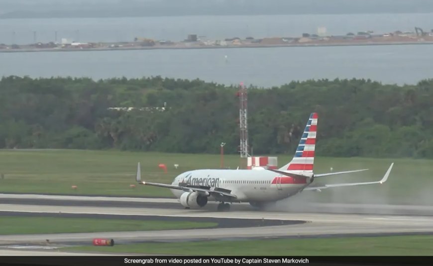 Watch: Pilot Aborts Takeoff After Smoke Billows From Tyres