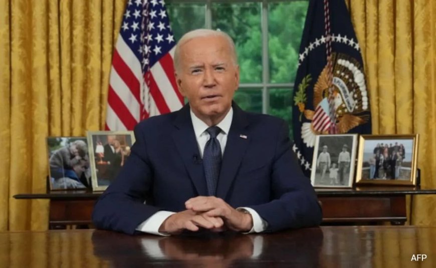 "Trump Rally Shooting Calls On Us To Take Step Back": Biden In Rare Address