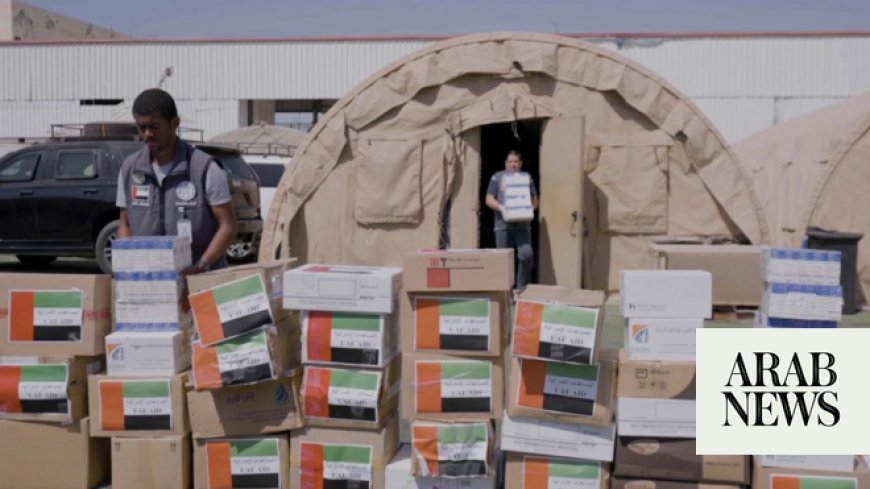 UAE delivers medical aid to Gaza after Israeli attack on refugee camps