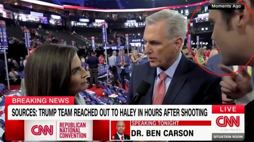 Matt Gaetz crashes Kevin McCarthy interview at RNC to taunt, 'What night are you speaking?'