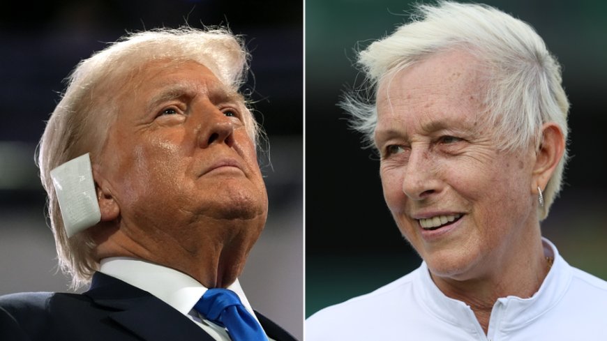 Tennis legend Martina Navratilova calls Donald Trump's ear bandage 'PR stunt' after assassination attempt