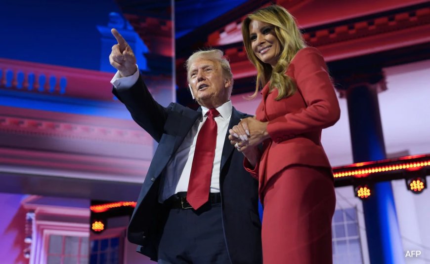 Melania Trump Makes Rare Appearance At Republican National Convention