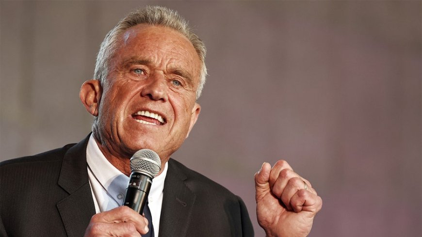 RFK Jr says this is '2-man race' after Biden drops presidential bid