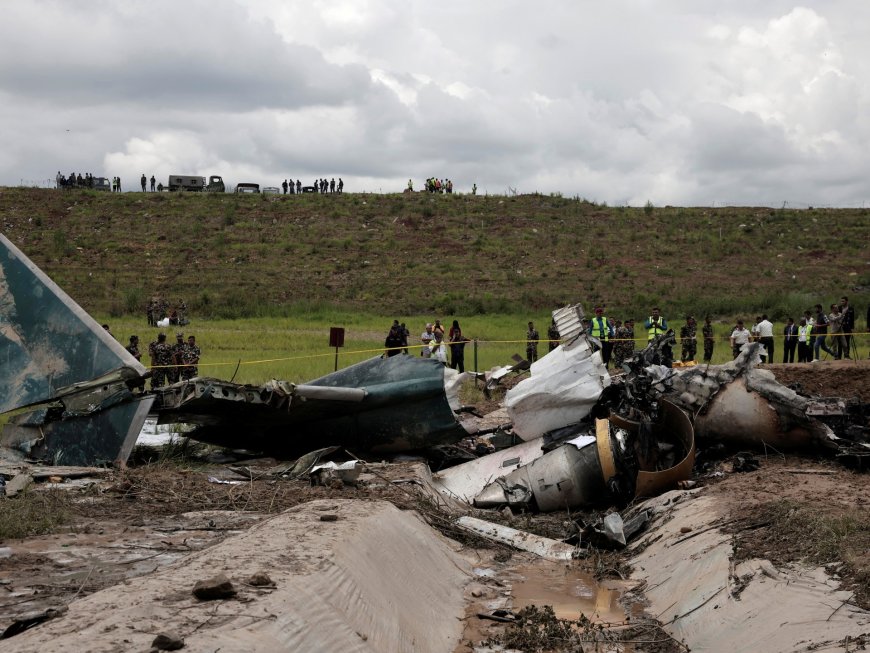 Photos: 18 people killed in a plane crash at Nepal’s Kathmandu airport