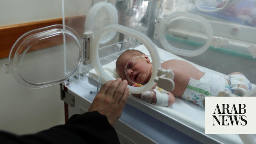 ‘Miracle’ baby born in Gaza after airstrike kills heavily pregnant mother