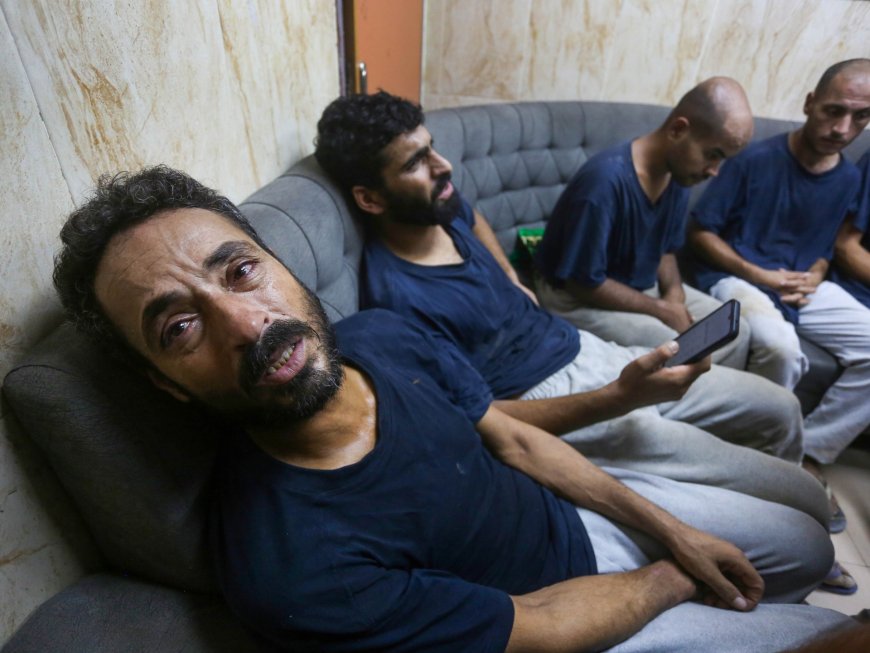 Palestinians released from Israeli prison show signs of torture