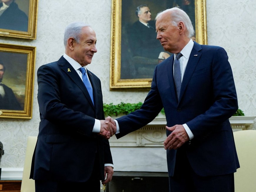 Biden hosts Israel’s Netanyahu at White House amid Gaza war protests