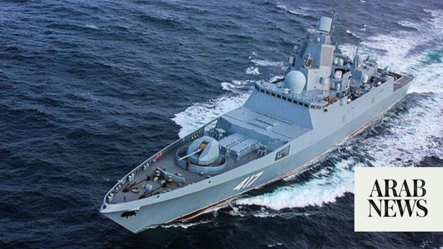 Russian warship docks in Algeria