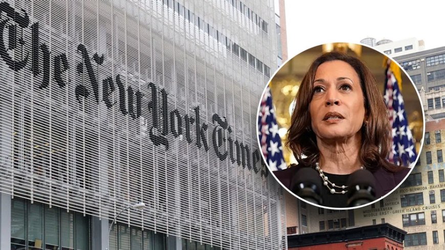 NY Times editorial board urges Kamala Harris to 'do better' than Biden in taking questions from reporters