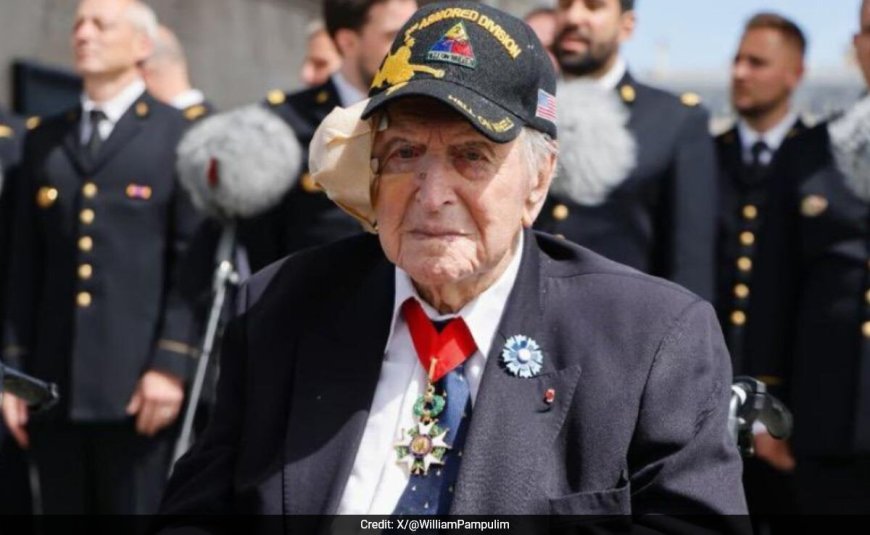 Jacques Lewis, One Of Last Surviving Veterans Of Normandy Landings, Dies