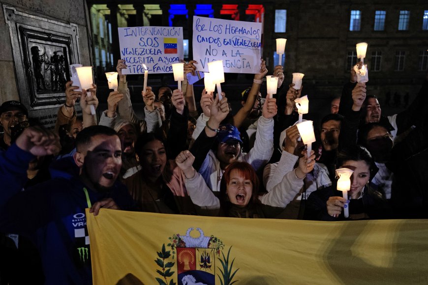 Thousands Protest In Venezuela Opposing Nicolas Maduro's Disputed Poll Win