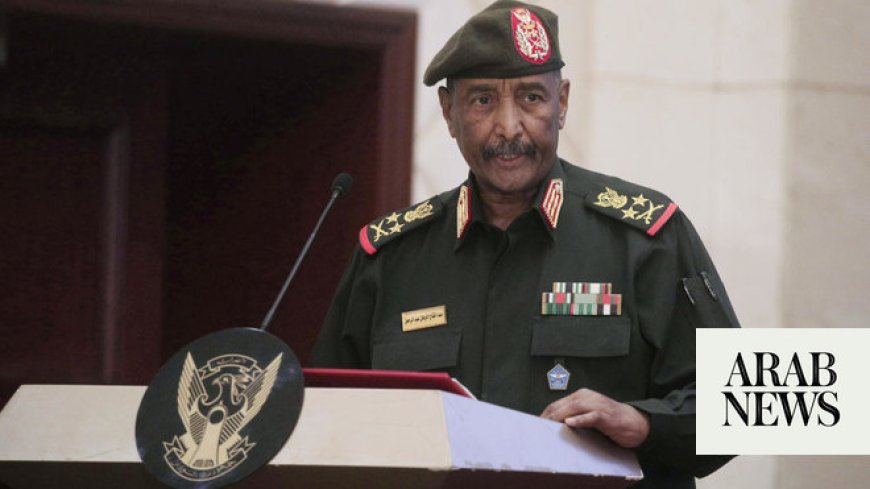 Sudan’s military says its top commander survived a drone strike that killed 5 at an army ceremony