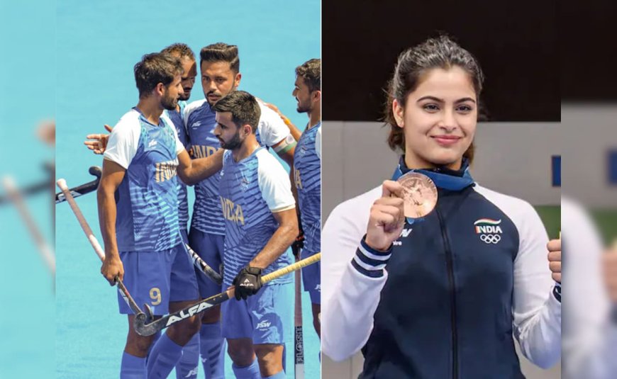 Indian Hockey's 96-Year-Long Olympics Wait Ends, Thanks To Manu Bhaker And Sarabjot Singh