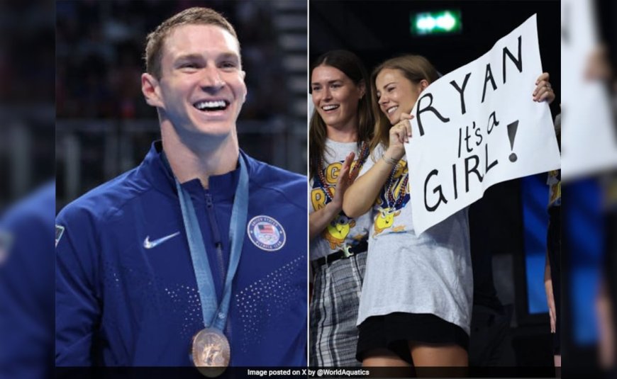 Watch: US Swimmer Ryan Murphy Wins Bronze, Gets 'Gender Reveal Surprise' From Wife