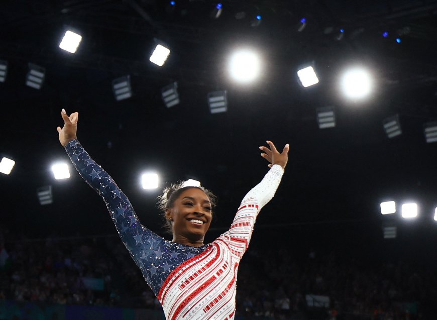 Simone Biles eyes ninth Olympic gold in all-around gymnastics final