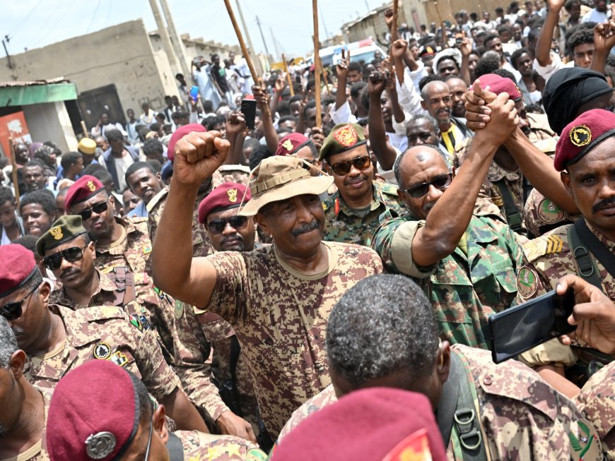 Sudan’s military chief survives a drone strike on army base