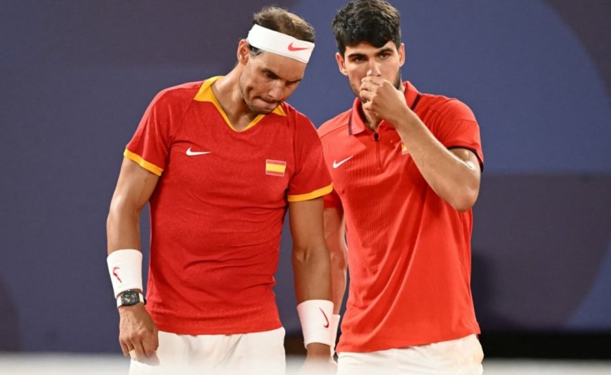 Rafael Nadal And Carlos Alcaraz Knocked Out Of Paris Olympic Doubles