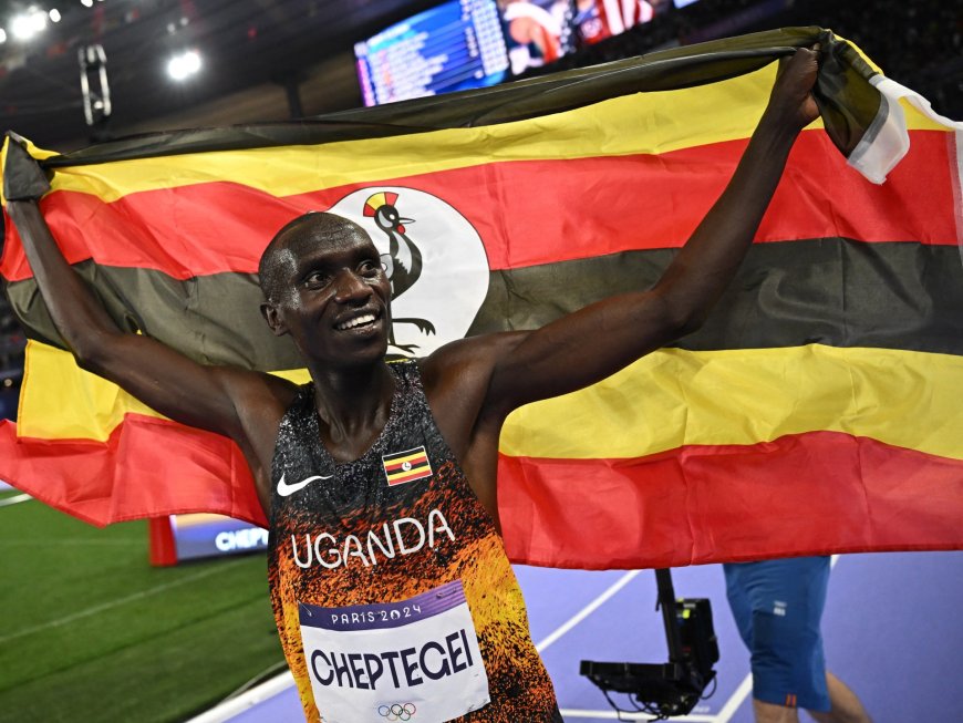 Uganda’s Cheptegei wins men’s 10,000m gold at Paris Olympics 2024