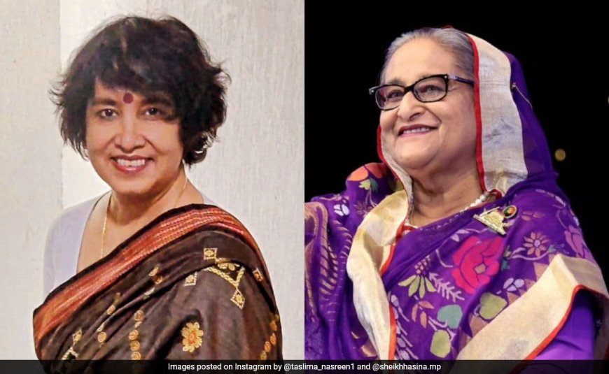 Taslima Nasreen, In Exile, Finds An Irony In Sheikh Hasina's Escape