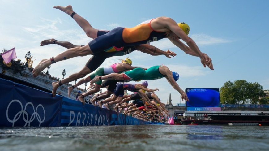 Belgium pulls out of triathlon in Seine after athlete falls ill