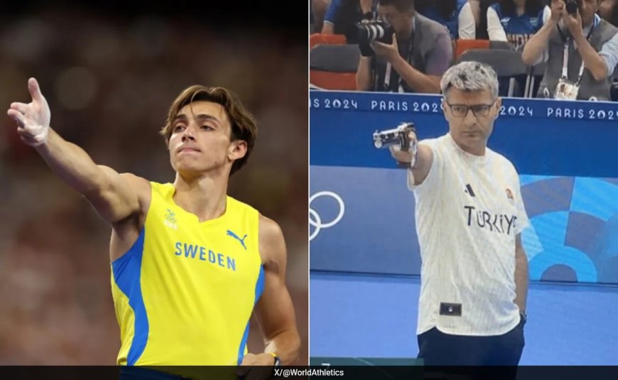 Sweden Star Armand Duplantis Copies Yusuf Dikec After Paul Vault World Record, Shooter Reacts