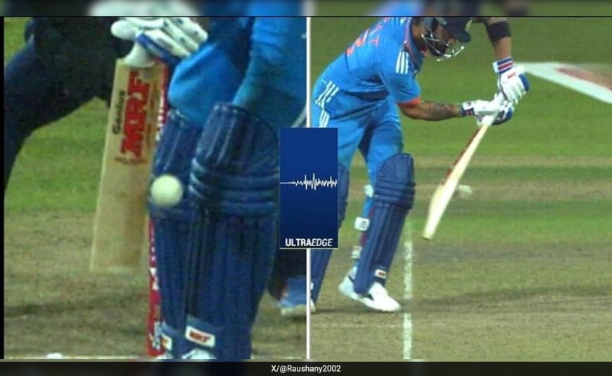 Watch: Virat Kohli Out Or Not Out? Major DRS Controversy Erupts In India vs Sri Lanka 2nd ODI