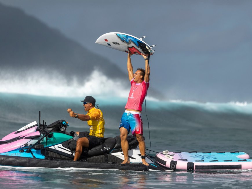 France’s Olympic surfing champ Vaast says ‘life force’ helped him win gold