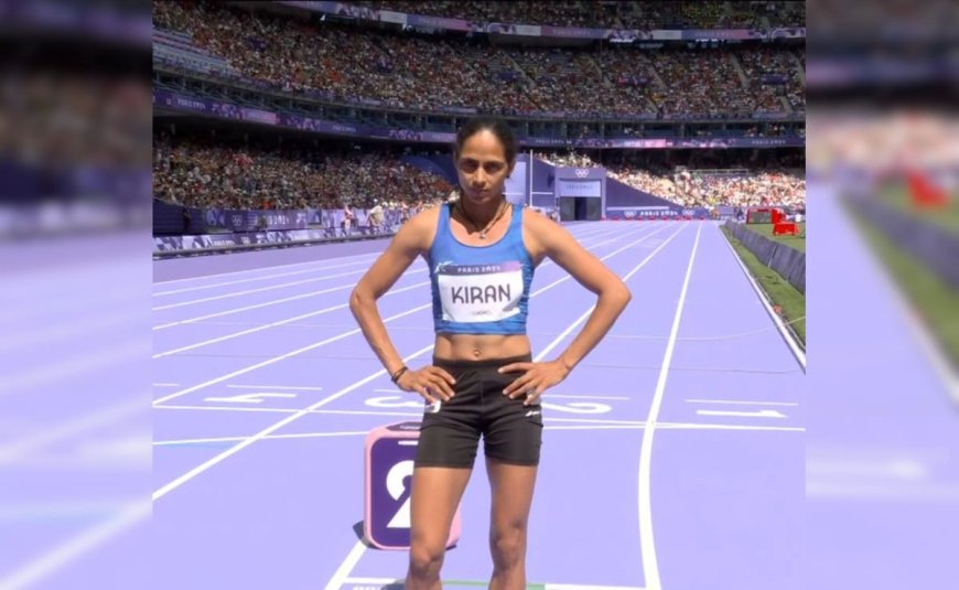 Paris Olympics: Kiran Pahal Fails To Make 400m Semi-finals; Finishes Sixth In Repechage Heat 1