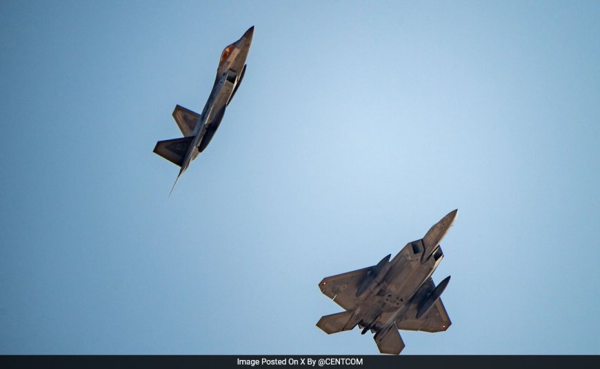 US F-22 Warplanes Arrive In Middle East Amid Fears Of Iran-Israel War