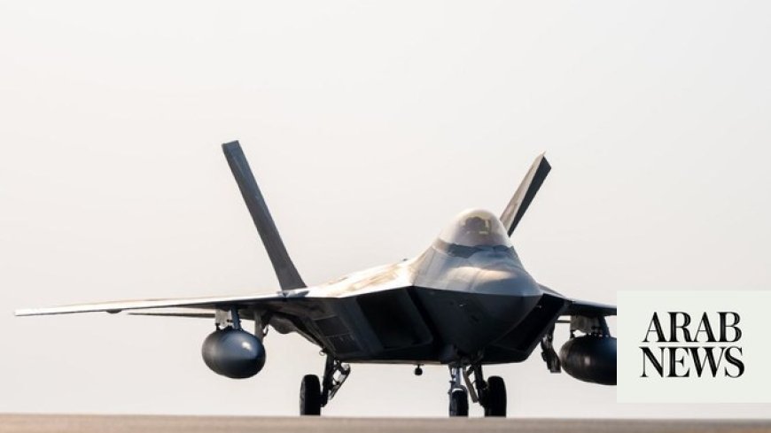 US F-22 stealth warplanes arrive in Middle East