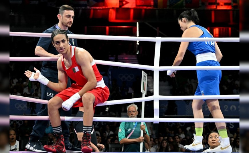 Algerian Boxer, Imane Khelif, In Gender Row, Goes For Olympic Gold