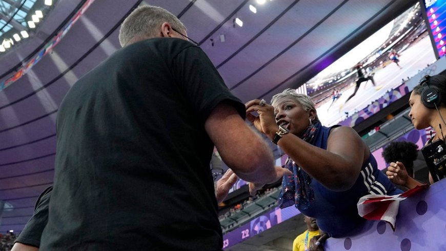 Noah Lyles' mom says Olympic stadium security 'refused to do anything to help' after track star collapsed