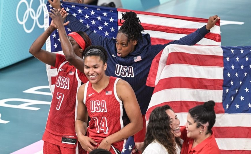 USA Fend Off France For Women's Olympic Basketball Gold