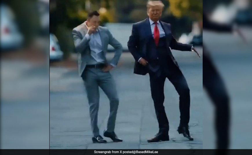 Trump, Musk Groove To Bee Gees' 'Stayin' Alive' In AI-Video Now Viral