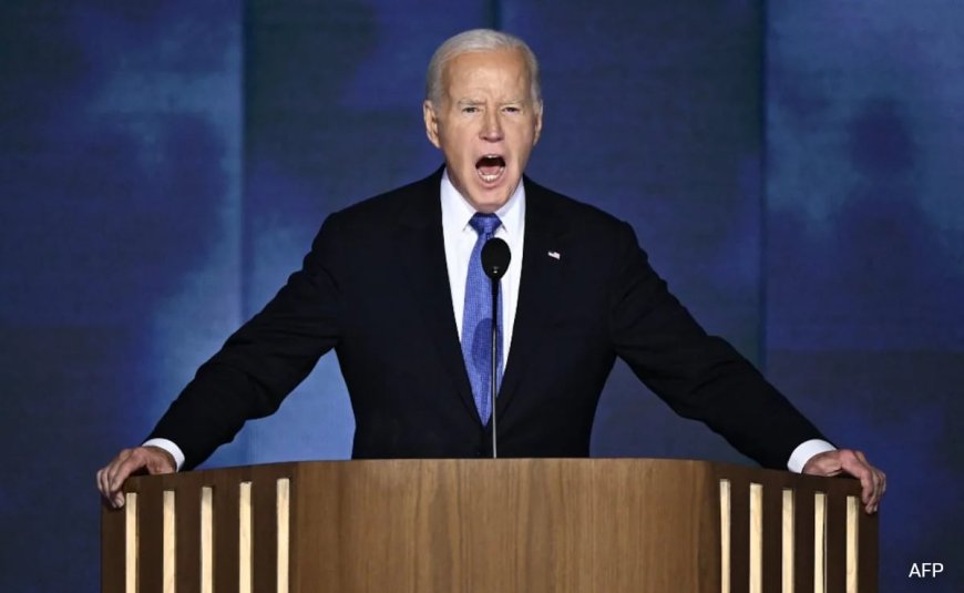 "I've Been Determined To Keep America Moving Forward," Says Joe Biden