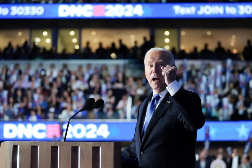 Live updates: Biden gets emotional reception at DNC