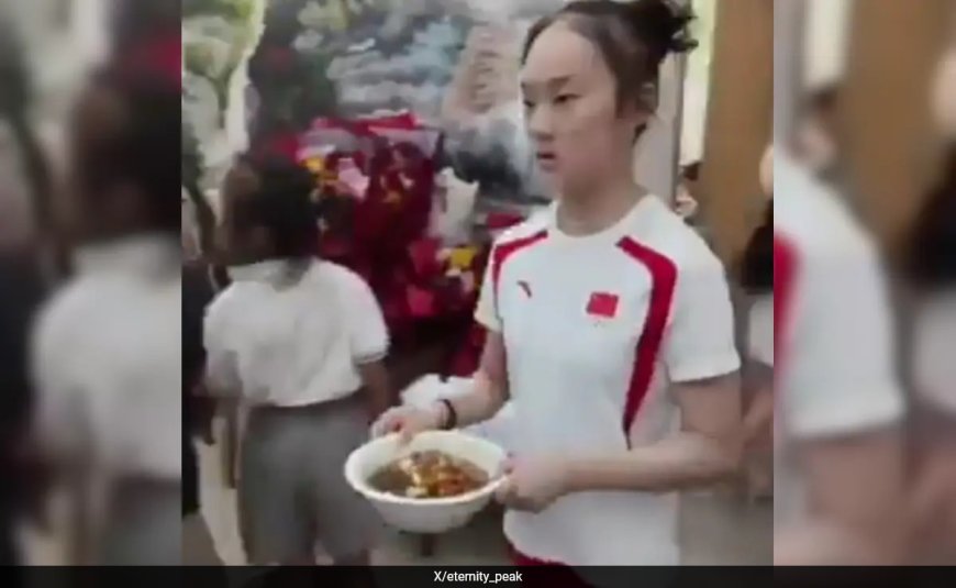 Watch: Chinese Gymnast Serves Food In Local Restaurant Days After Winning Olympics Silver Medal