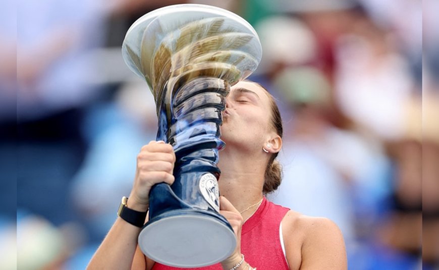 Aryna Sabalenka Downs Jessica Pegula To Win WTA Cincinnati Open