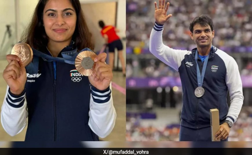 "What Was Your Conversation With Neeraj Chopra?" Reporter Asks Manu Bhaker's Mom. Shooter Does This