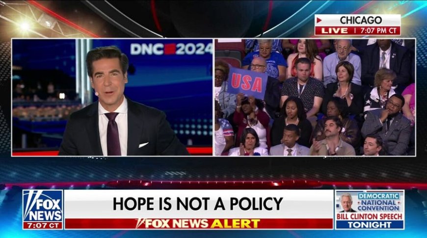 JESSE WATTERS: This is the Obama strategy - heavy on hope, light on action