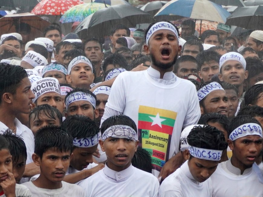 ‘Enough is enough’: Rohingya demand end to violence in Myanmar