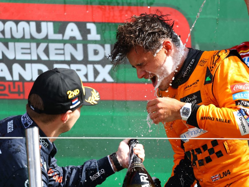 F1: McLaren’s Lando Norris defeats Max Verstappen to win Dutch Grand Prix