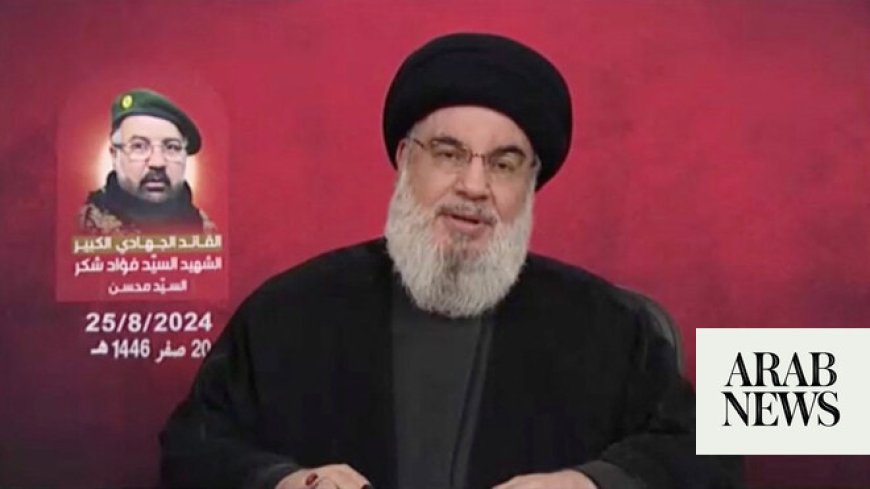 Hezbollah chief says Sunday attack on Israel went as planned, further strikes possible