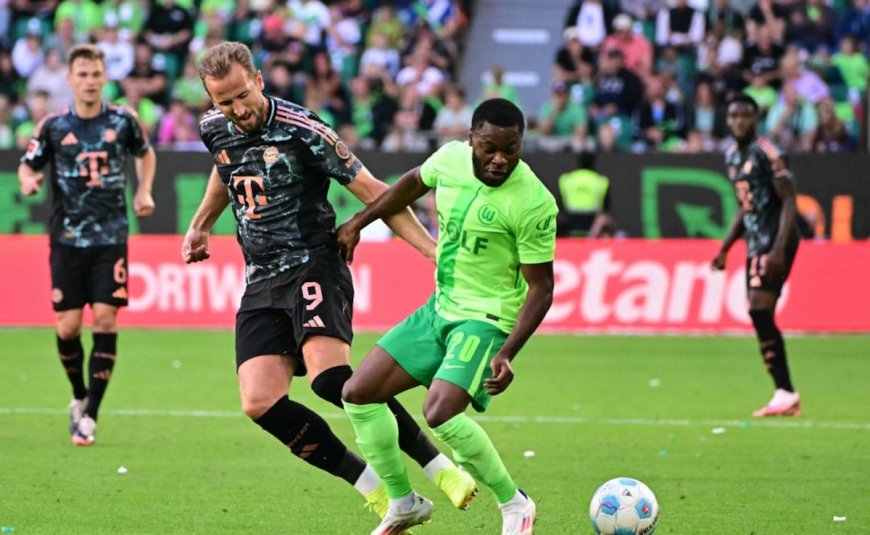 Harry Kane Helps Bayern Munich To Win At Wolfsburg On Vincent Kompany Debut