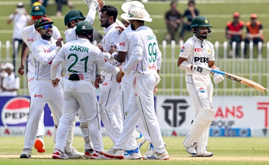 First-Ever Test Win Over Pakistan A Special One, Says Bangladesh Skipper Najmul Hasan Shanto