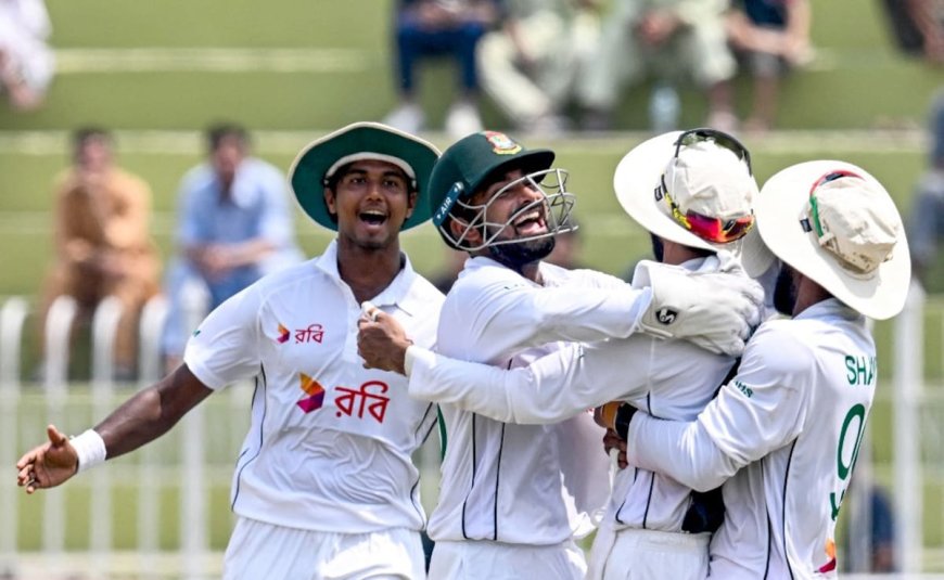 Bangladesh Humiliate Pakistan In Their Own Home, Make Test History With 10-Wicket Win