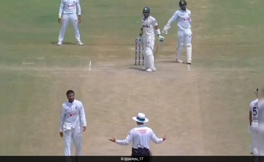 Watch: Angry Shakib Al Hasan Throws Ball At Mohammad Rizwan, Gets Scolded By Umpire