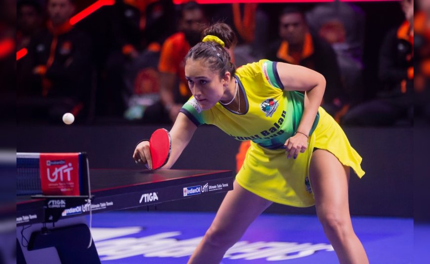 UTT 2024: Manika Batra Trumps Ayhika Mukherjee As PBG Bengaluru Smashers Beat Puneri Paltan TT 10-5