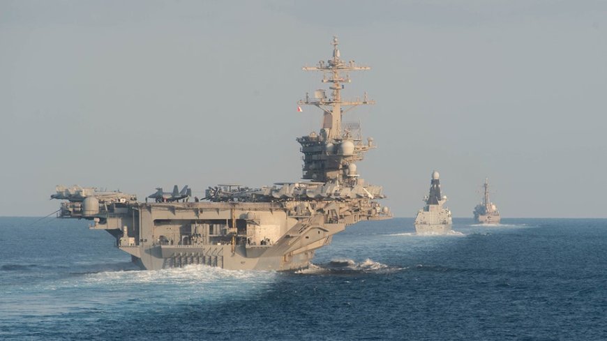 Pentagon says it can ‘walk and chew gum at same time’ when asked about absence of carrier in the Pacific