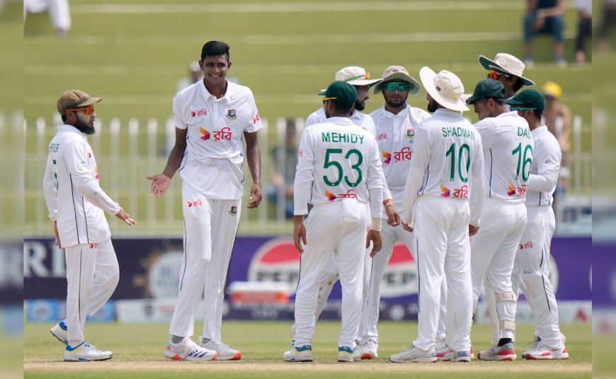 Pakistan vs Bangladesh 2nd Test Day 2 Live Updates: Pakistan Dealt Early Blow, Taskin Removes Shafique